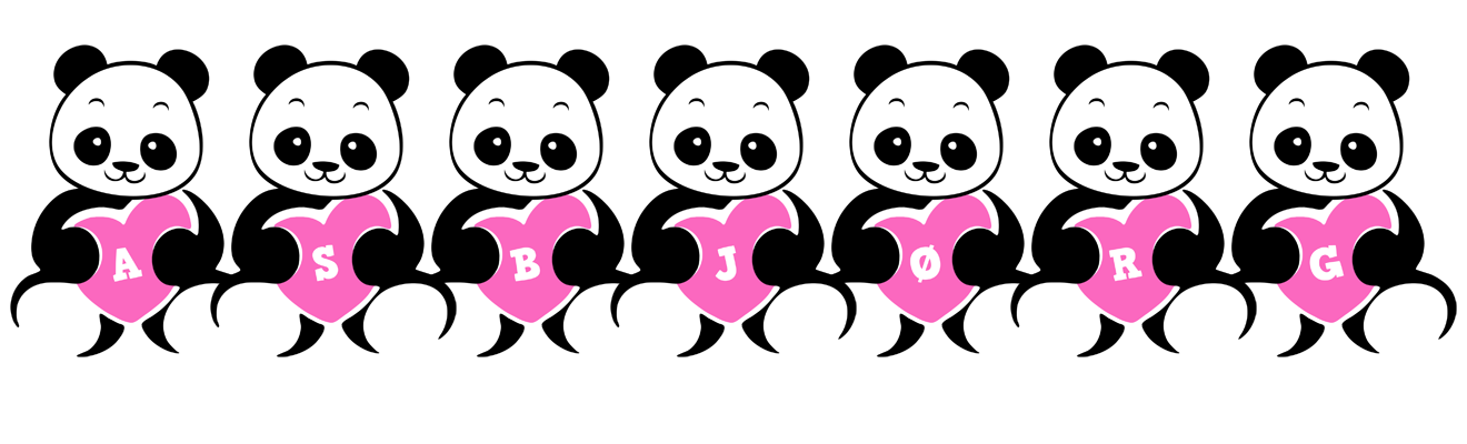 Asbjørg love-panda logo