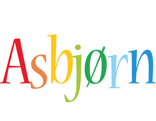 Asbjørn birthday logo