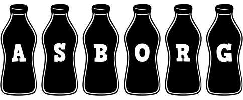 Asborg bottle logo