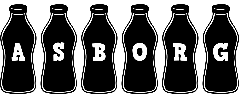 Asborg bottle logo