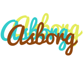 Asborg cupcake logo