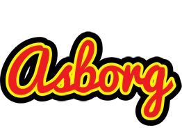 Asborg fireman logo