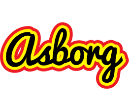 Asborg flaming logo