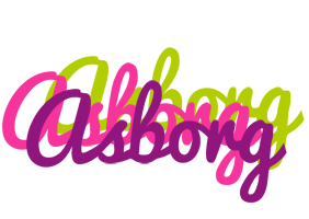 Asborg flowers logo