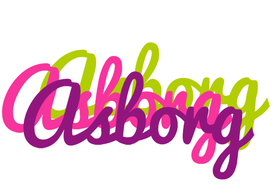 Asborg flowers logo