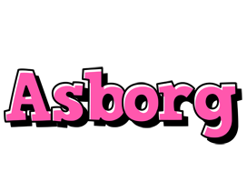 Asborg girlish logo