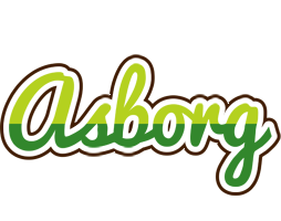 Asborg golfing logo