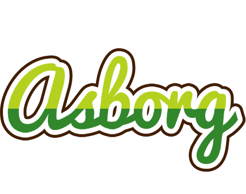 Asborg golfing logo