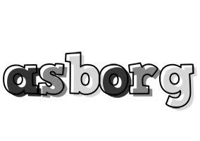 Asborg night logo