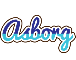 Asborg raining logo