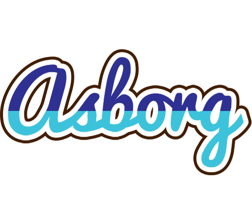 Asborg raining logo