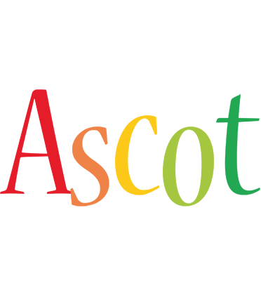 Ascot birthday logo