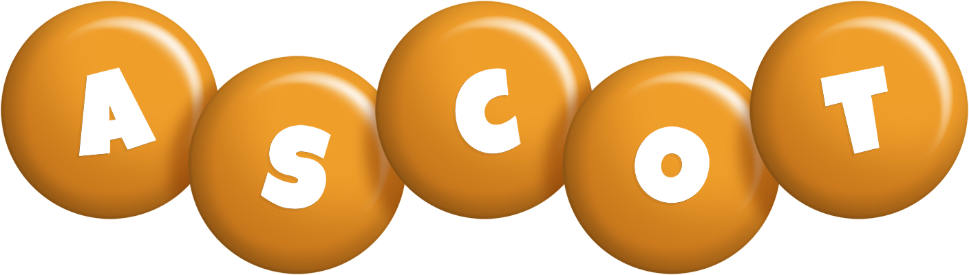 Ascot candy-orange logo