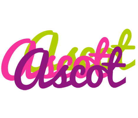 Ascot flowers logo