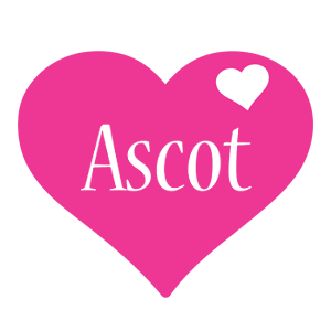 Ascot love-heart logo