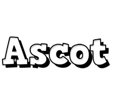 Ascot snowing logo