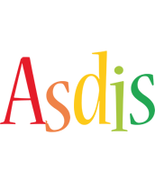 Asdis birthday logo