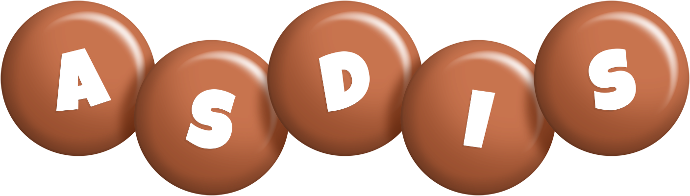 Asdis candy-brown logo