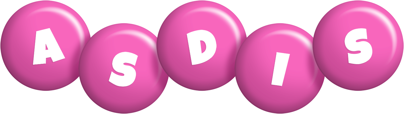 Asdis candy-pink logo