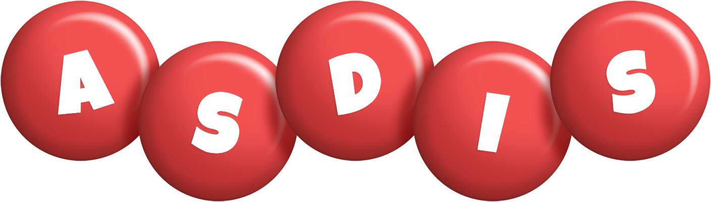Asdis candy-red logo