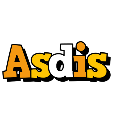 Asdis cartoon logo