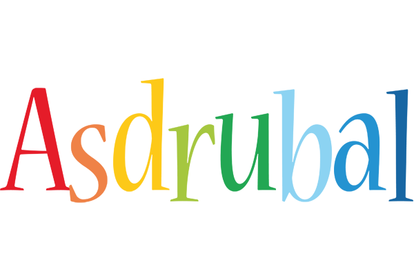 Asdrubal birthday logo