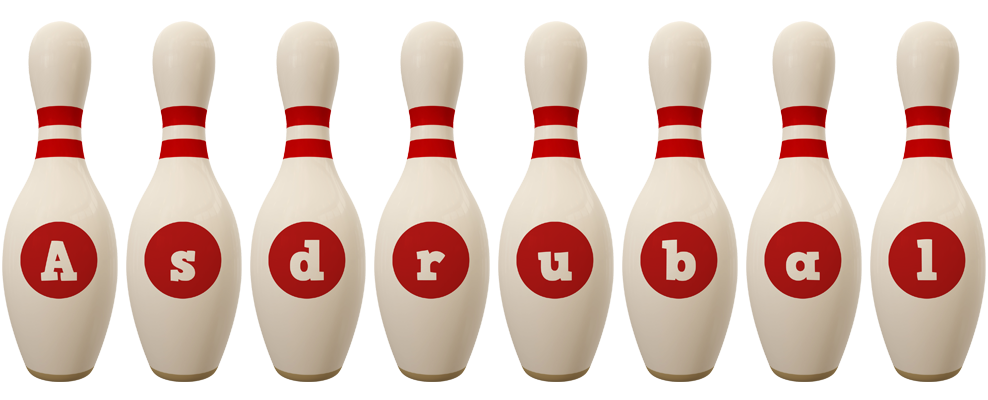 Asdrubal bowling-pin logo