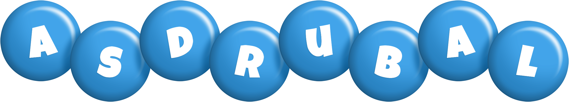 Asdrubal candy-blue logo
