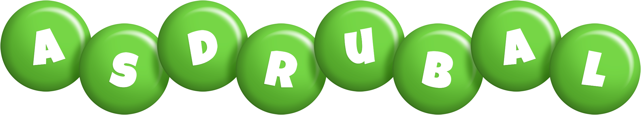 Asdrubal candy-green logo