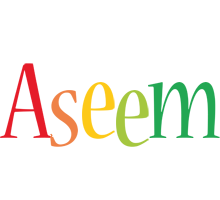 Aseem birthday logo