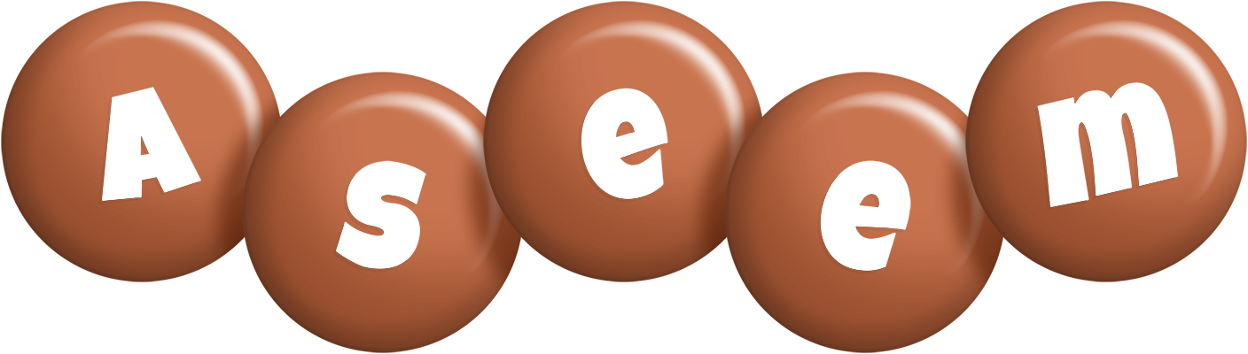 Aseem candy-brown logo