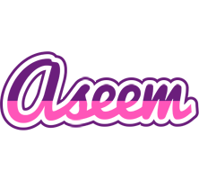 Aseem cheerful logo