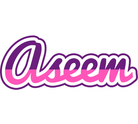Aseem cheerful logo