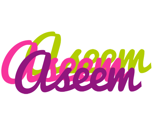 Aseem flowers logo