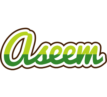 Aseem golfing logo