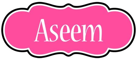 Aseem invitation logo