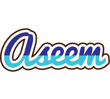 Aseem raining logo