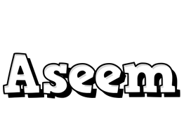 Aseem snowing logo