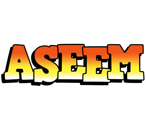 Aseem sunset logo