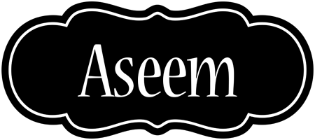 Aseem welcome logo