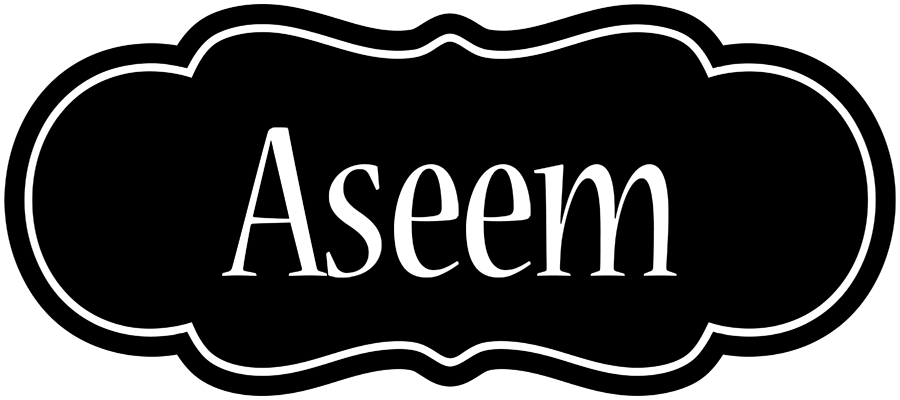 Aseem welcome logo
