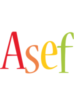 Asef birthday logo