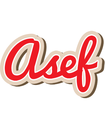 Asef chocolate logo