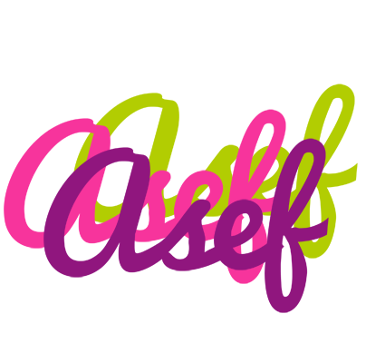 Asef flowers logo