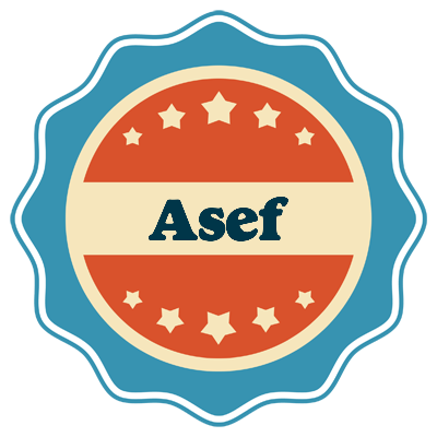 Asef labels logo