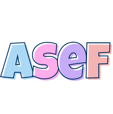 Asef pastel logo