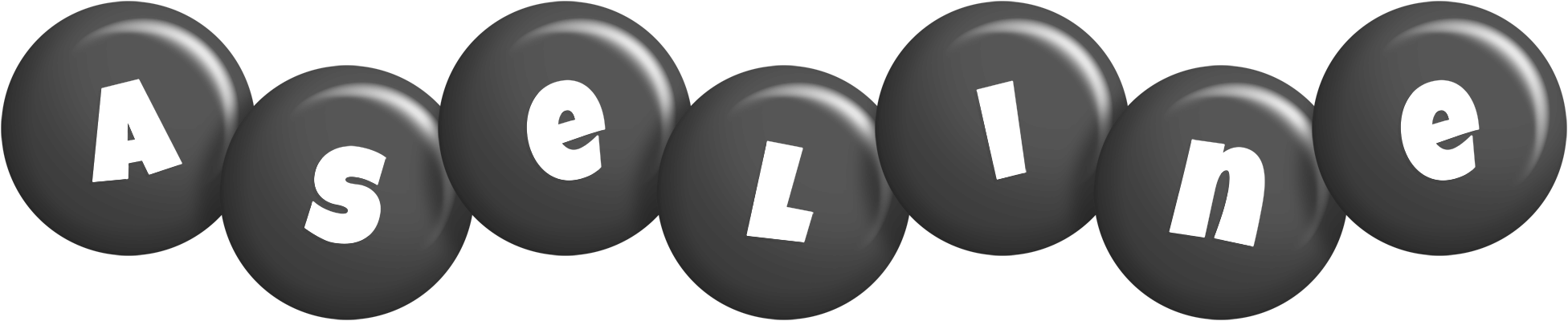 Aseline candy-black logo