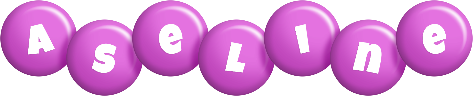 Aseline candy-purple logo