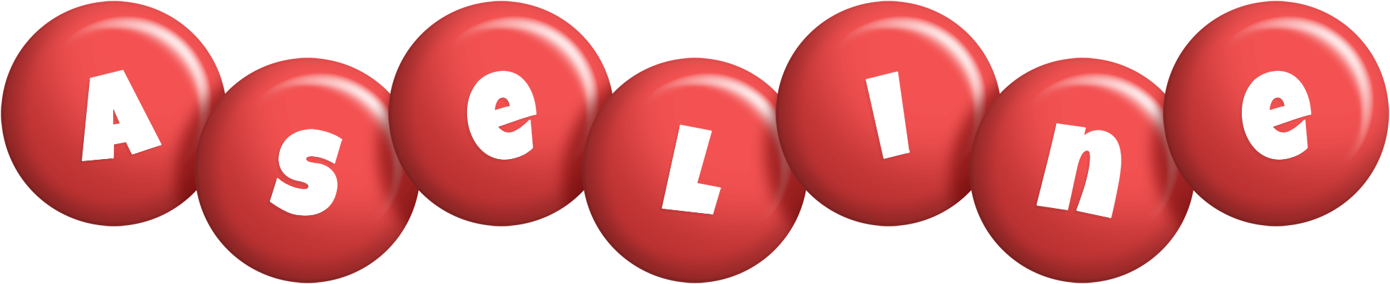 Aseline candy-red logo