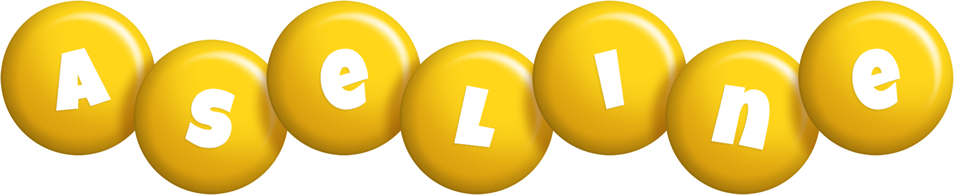 Aseline candy-yellow logo